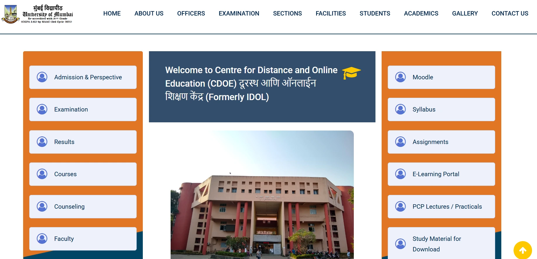 University of Mumbai Distance Education