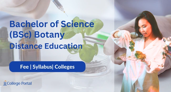 BSc Botany Distance Education