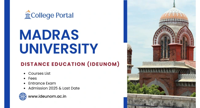 Madras University Distance Education